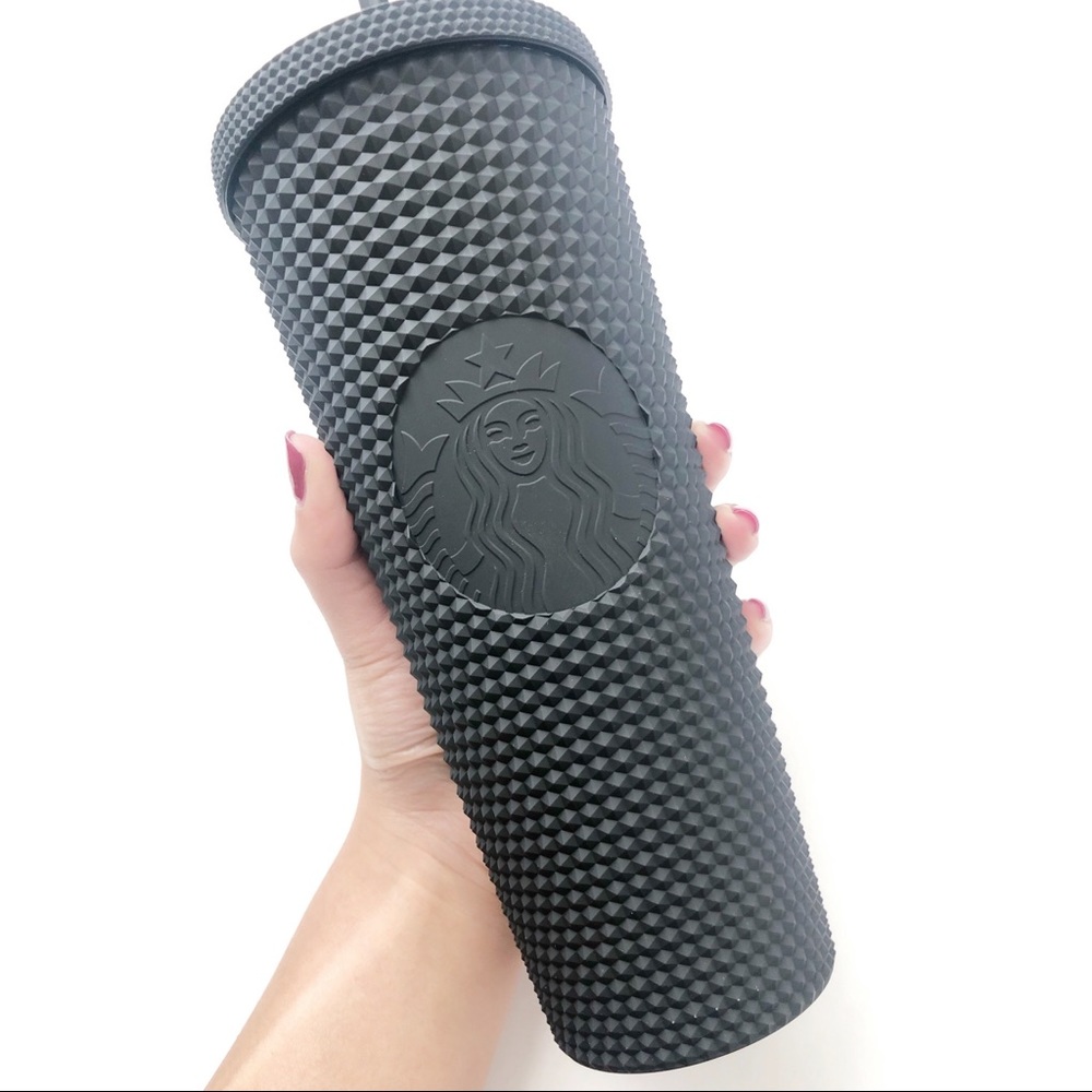 Starbucks Studded Matte Black Venti 24 oz Tumbler